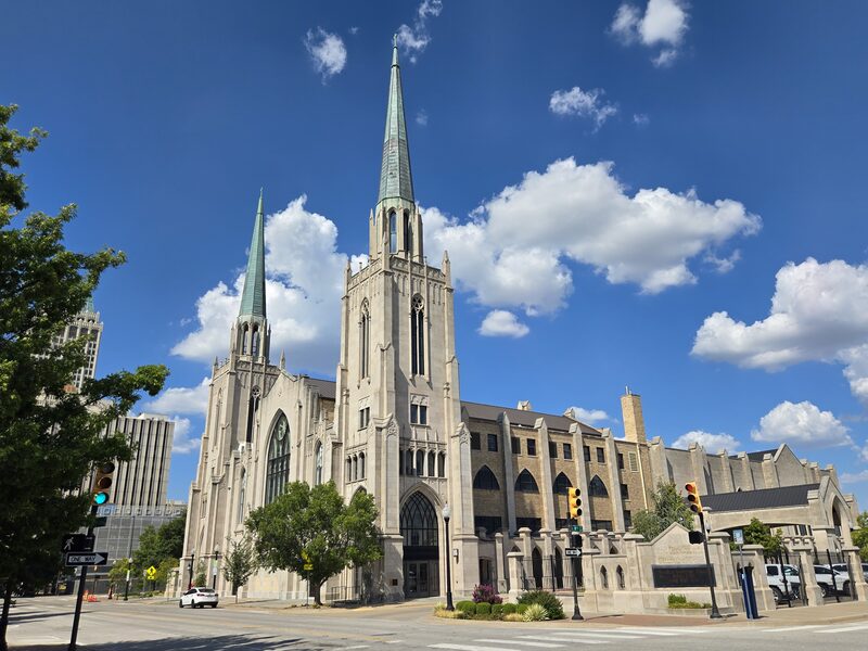 church south angle
